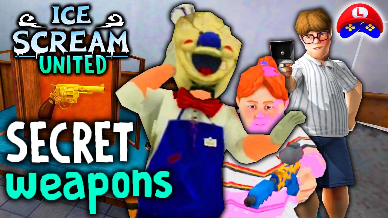 Ice Scream United - СЕКРЕТЫ ВСЕГО ОРУЖИЯ 🍦