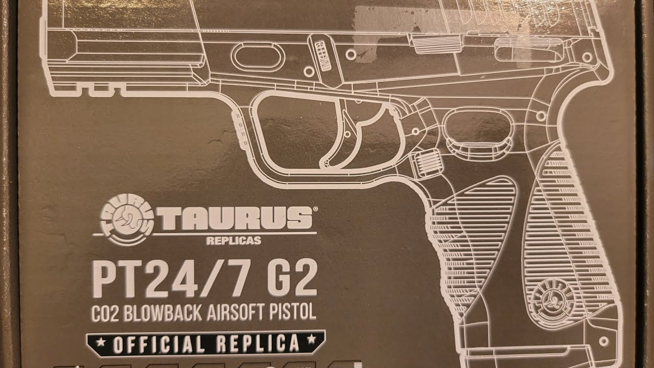 2nd Airsoft purchase. Taurus 24/7 G2 6mm