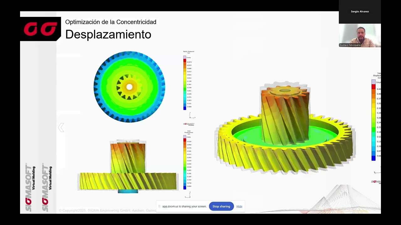 Métodos de moldeo virtual de plástico con Sigmasoft Virtual Molding