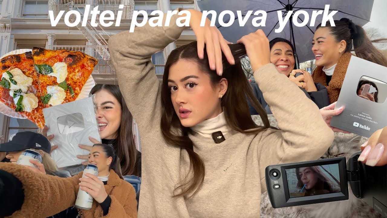 VOLTEI PARA CASA EM NYC! conquistas no trabalho, rotina, jogo de beisebol, pizzaria