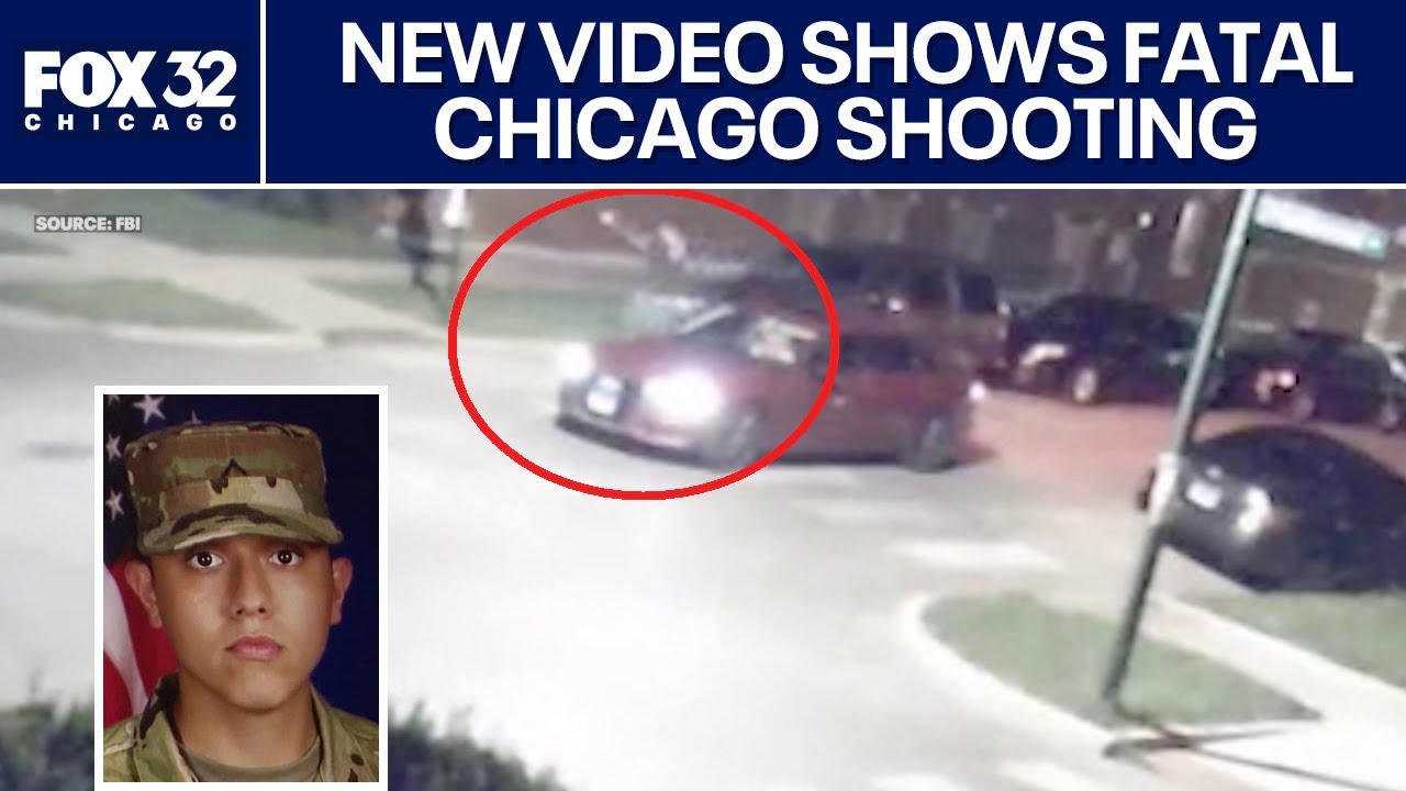 New video shows fatal Chicago shooting of National Guardsman as search for 2nd suspect intensifies