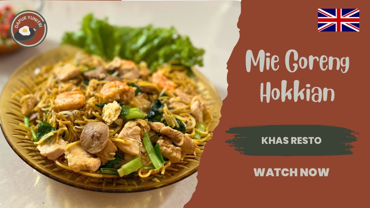 BENERAN KAYAK MIE GORENG ALA CHINESE RESTO, MIE GORENG HOKKIAN