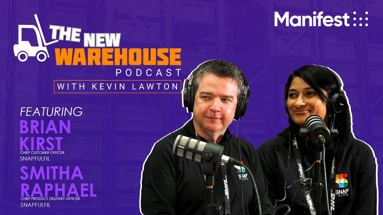 Brian Kirst & Smitha Raphael of Snapfulfil at Manifest 2024