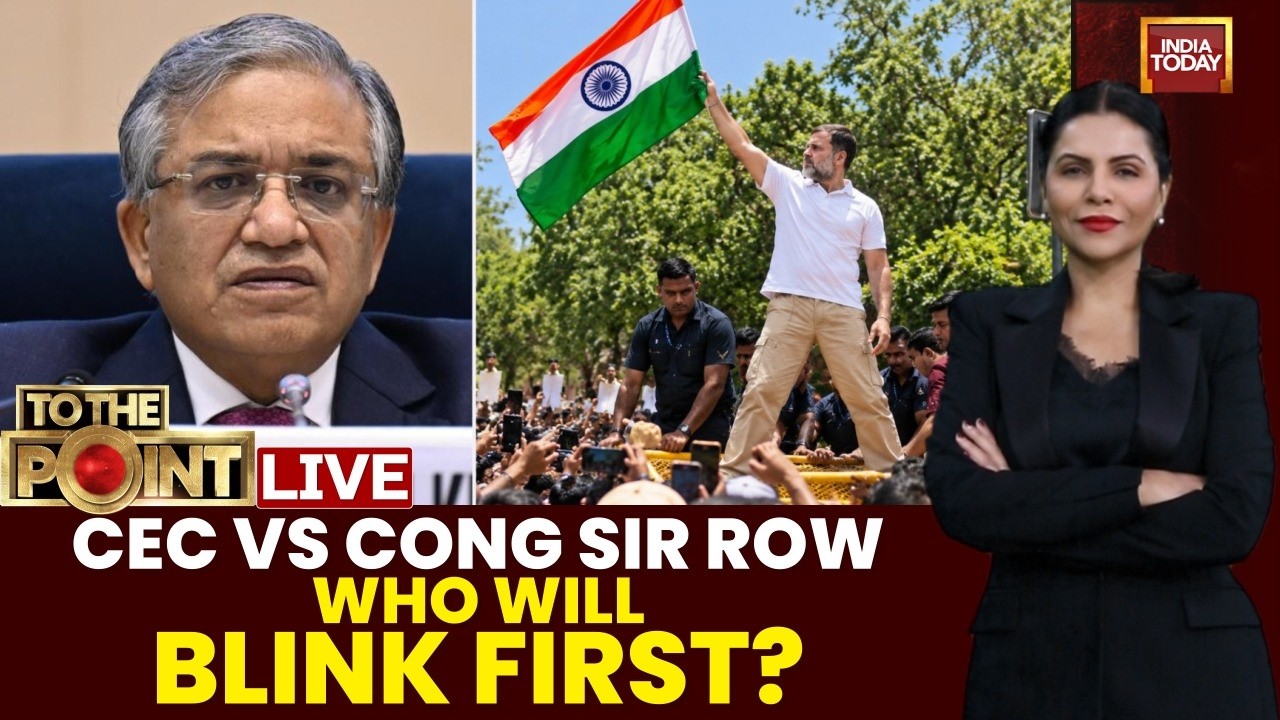 LIVE Rahul Gandhi vs CEC Gyanesh Kumar | Who Will Blink First? | 'Vote Bachao' SIR Protest