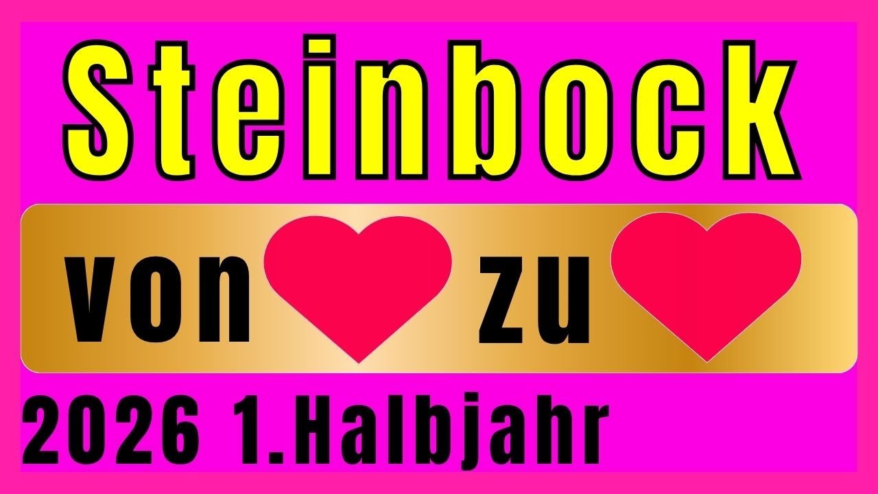 STEINBOCK  ♑️ GEHEIME LIEBE ‼️ Januar, Februar, März, bis Juni 2026, Orakel, Tarot, Liebe