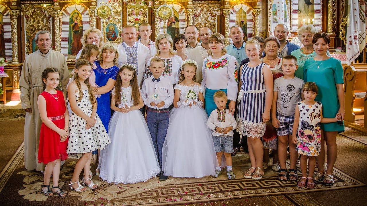 ПЕРШЕ ПРИЧАСТЯ дітей в с. Кам'яне, 30 06 2019