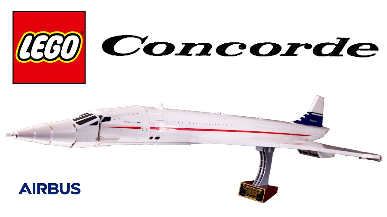 LEGO Concorde Speed, сборка — 10318