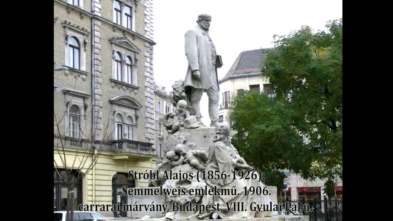 Str&oacute;bl Alajos (1856-1926): Semmelweis eml&eacute;kmű. 1906.