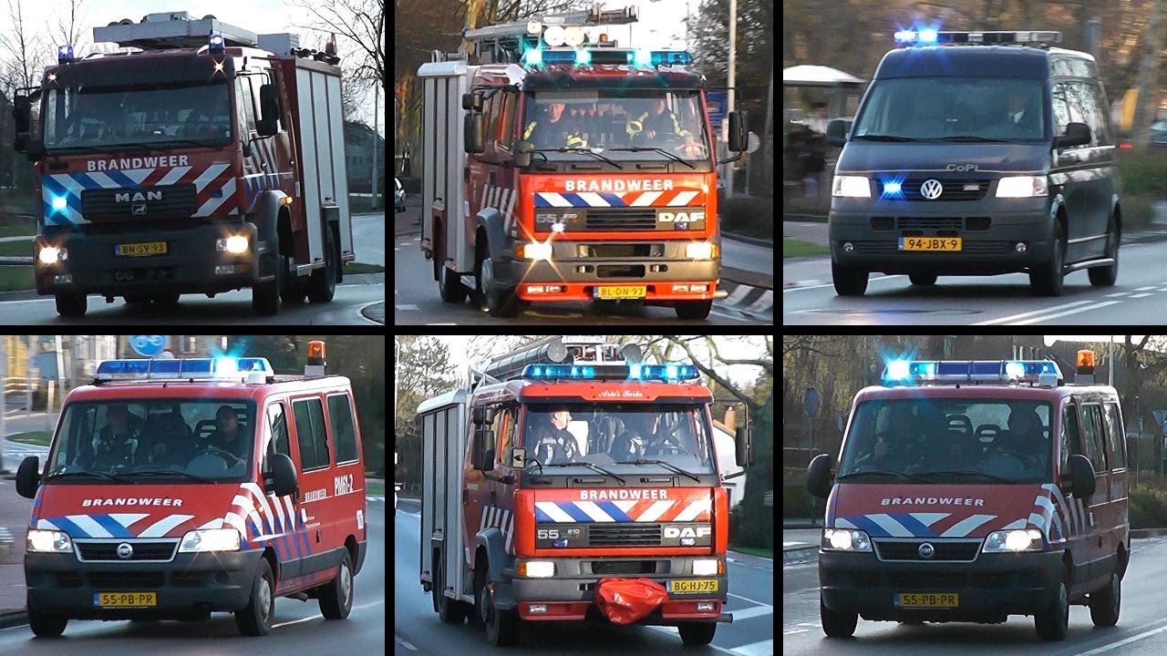 Brandweer en CoPi met spoed naar grote hulpverlening in Brielle