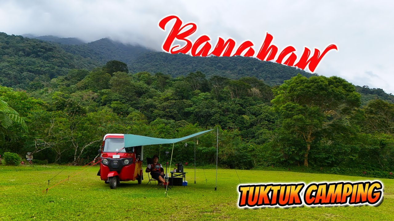 TUKTUK CAMPING BETWEEN TWO MOUNTAINS | Creepy Sound at Night | Dolores Quezon