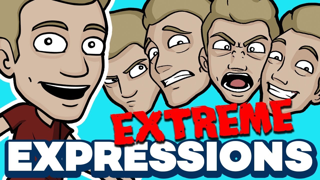 How to Draw EXTREME EXPRESSIONS - Amplify your Emotions!