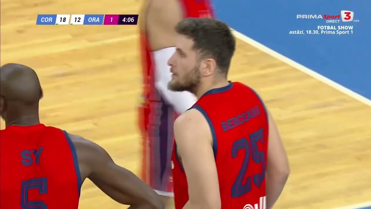 Baschet, Liga Naţională: Corona Braşov - CSM Oradea. Înregistrarea meciului