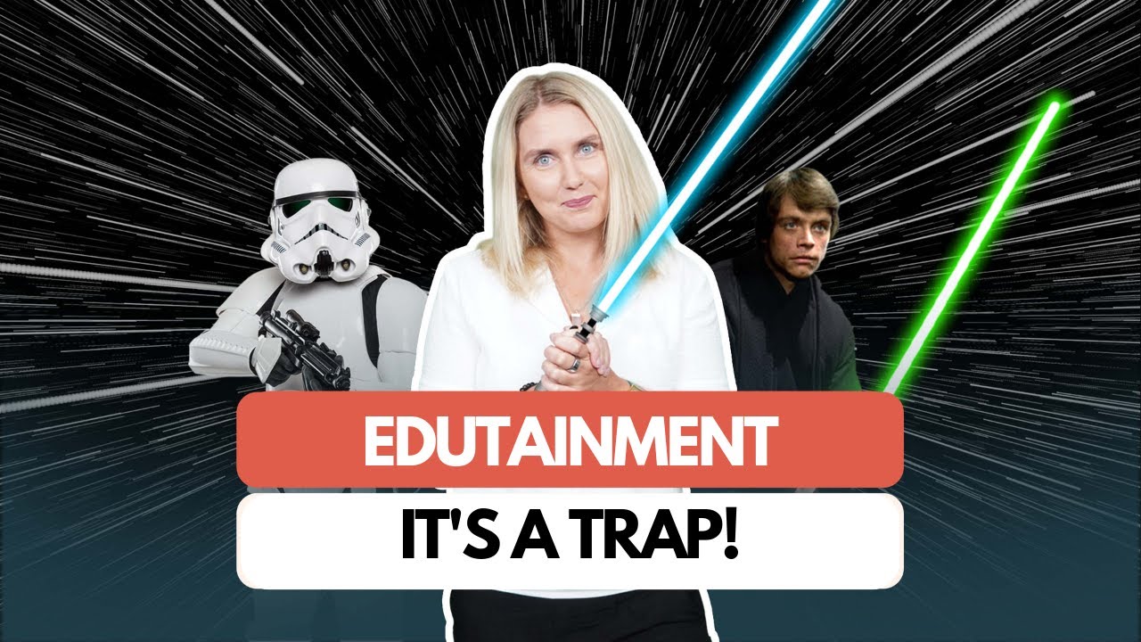 Education vs entertainment: How to not fall too deep into the EDU-TAINMENT trap