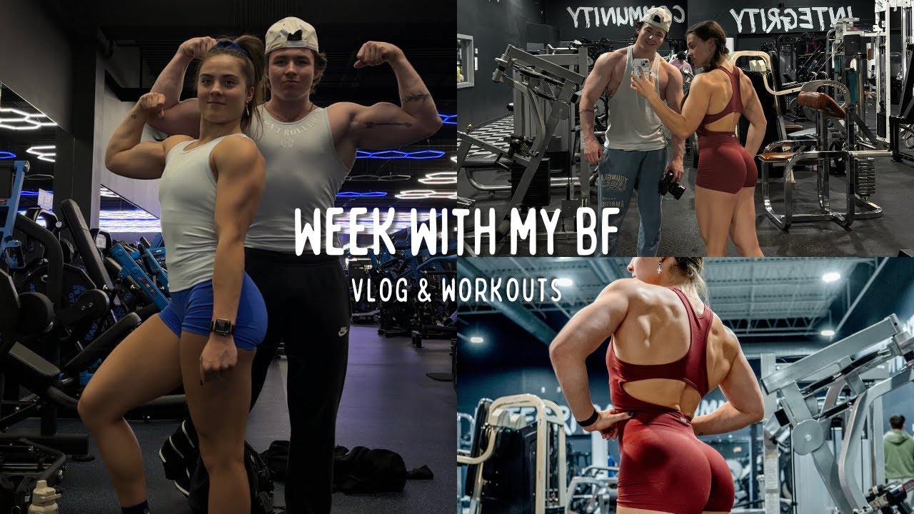 Week With my Bf Vlog | Workouts