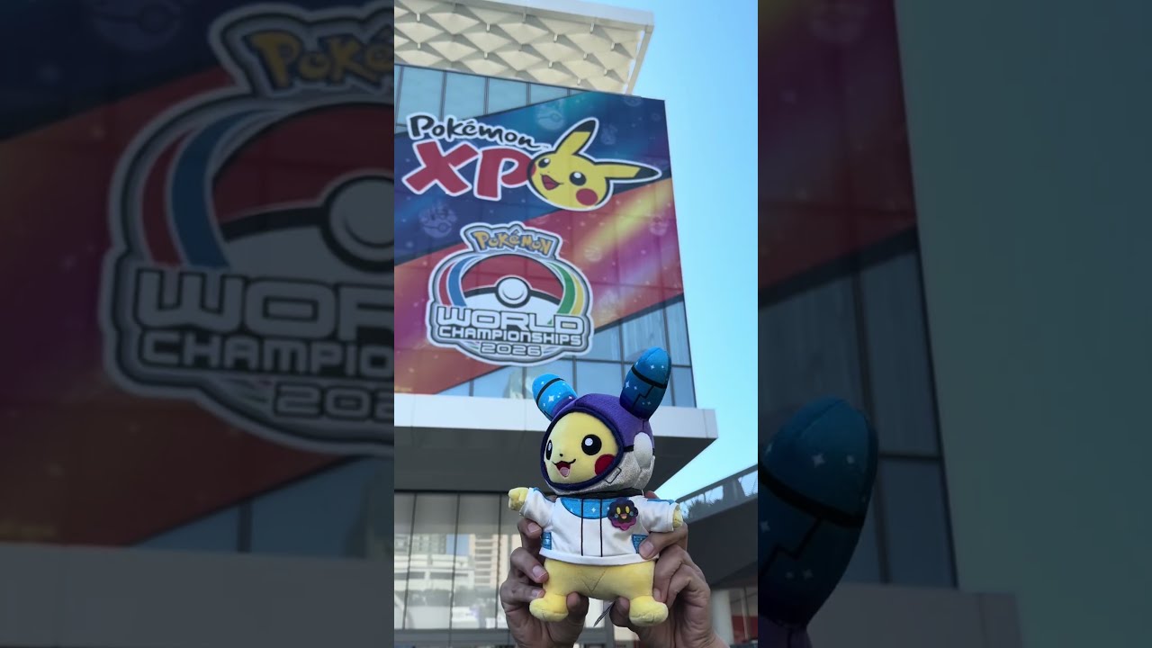 We made it to San Francisco for #PokemonXP and #PokemonWorlds! 💫 Stay tuned to celebrate from home!