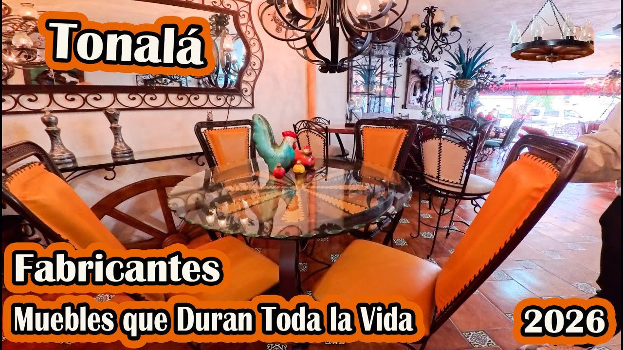 Tonalá ¡Así Son Los MUEBLES de Hierro y Forja! | mas Impresionantes de México