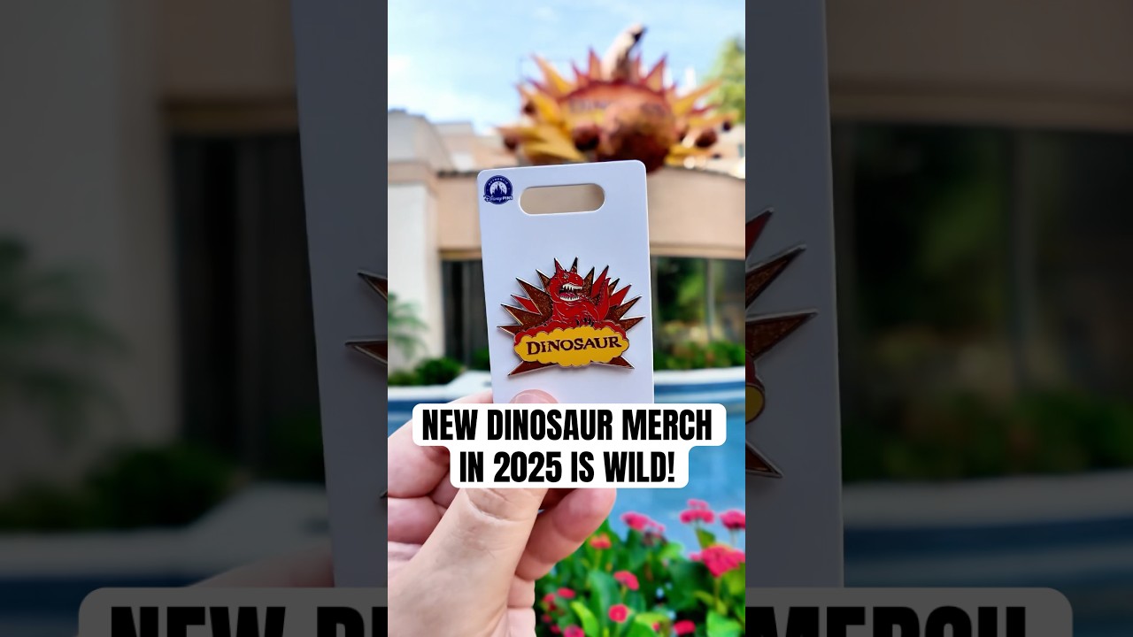New Dinosaur Merch in 2025! #dinosaur #extinct #disneymerch #disneyworld #disneyparks #animalkingdom