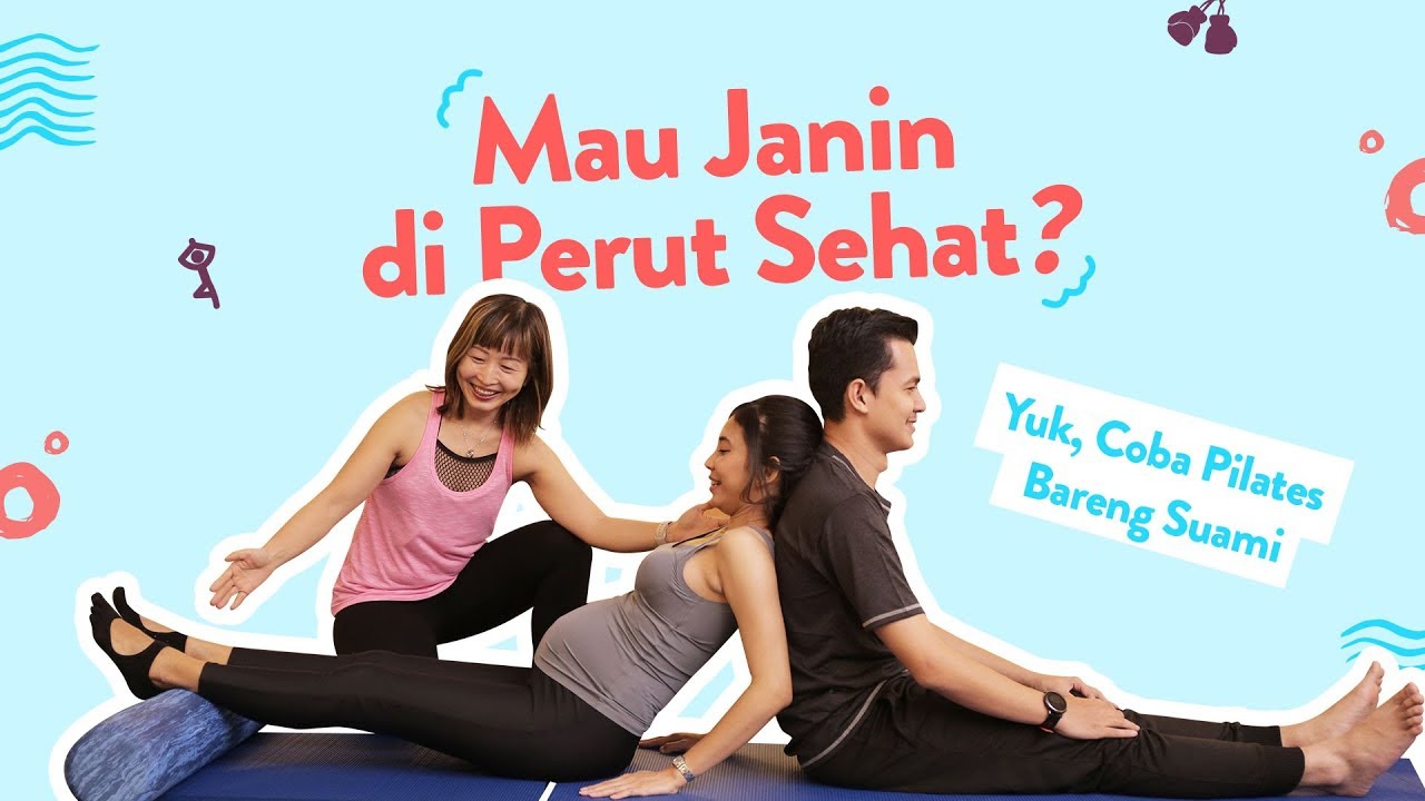 Senam Hamil Mudah Bersama Suami  I INHALE EXHALE