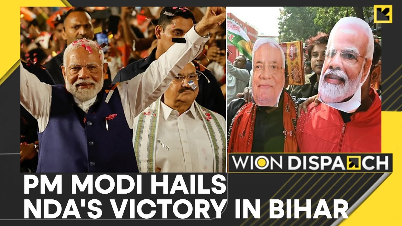 Bihar Elections: NDA Crosses 200 Mark, Heads For Historic Win, Opposition Trails | WION