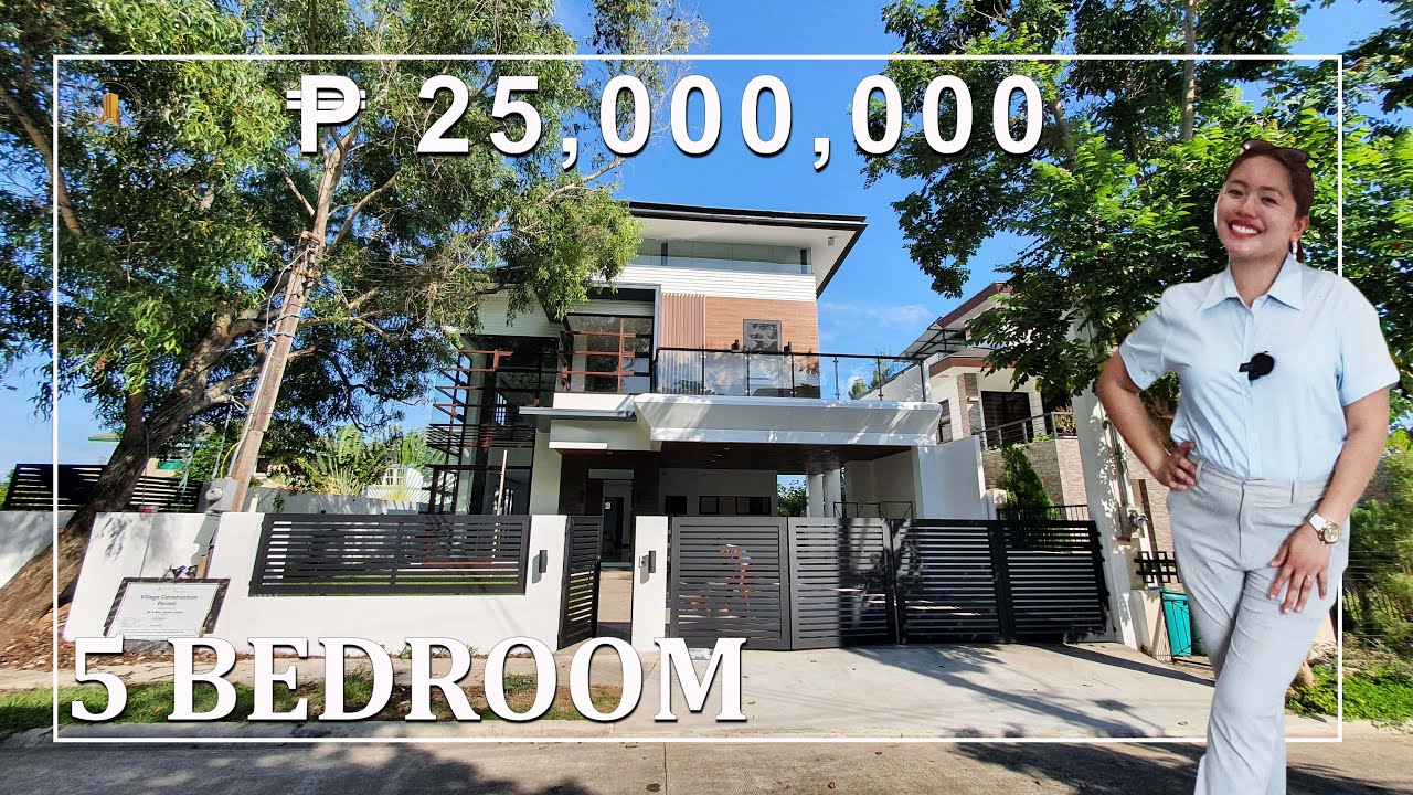House Tour inside this Newly Built 5 Bedroom House and Lot for Sale