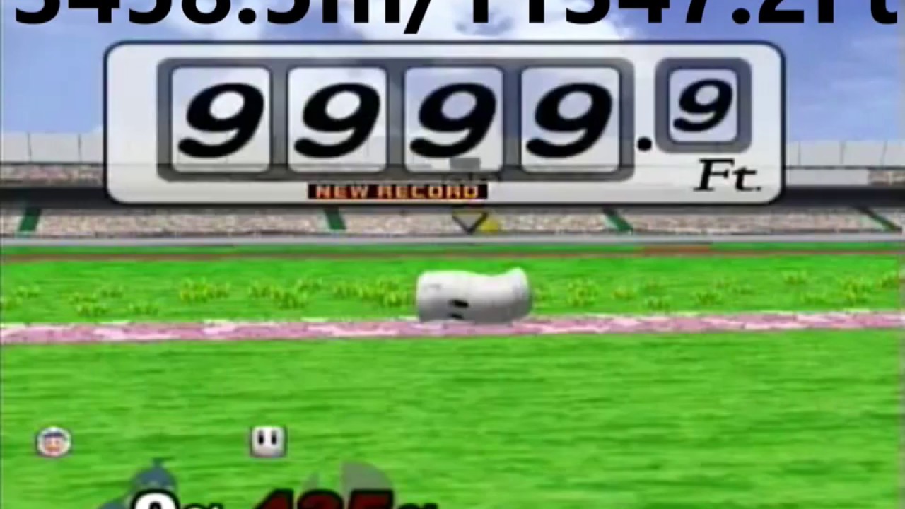 SSBM Home-run Contest 【all World Records 】