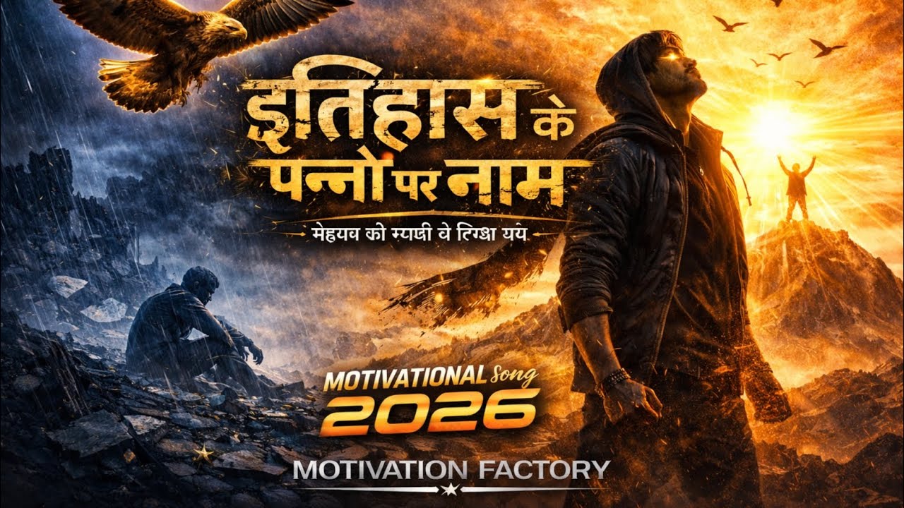 इतिहास के पन्नों पर नाम होगा 🔥 | Best Motivational Song 2026 | Rise Against All Odds