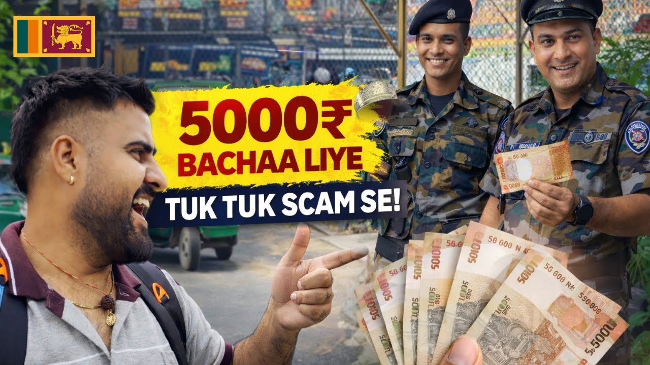 Police Ne Mujhe Rok Liya… ₹5,000 Bach Gaye 😱🇱🇰