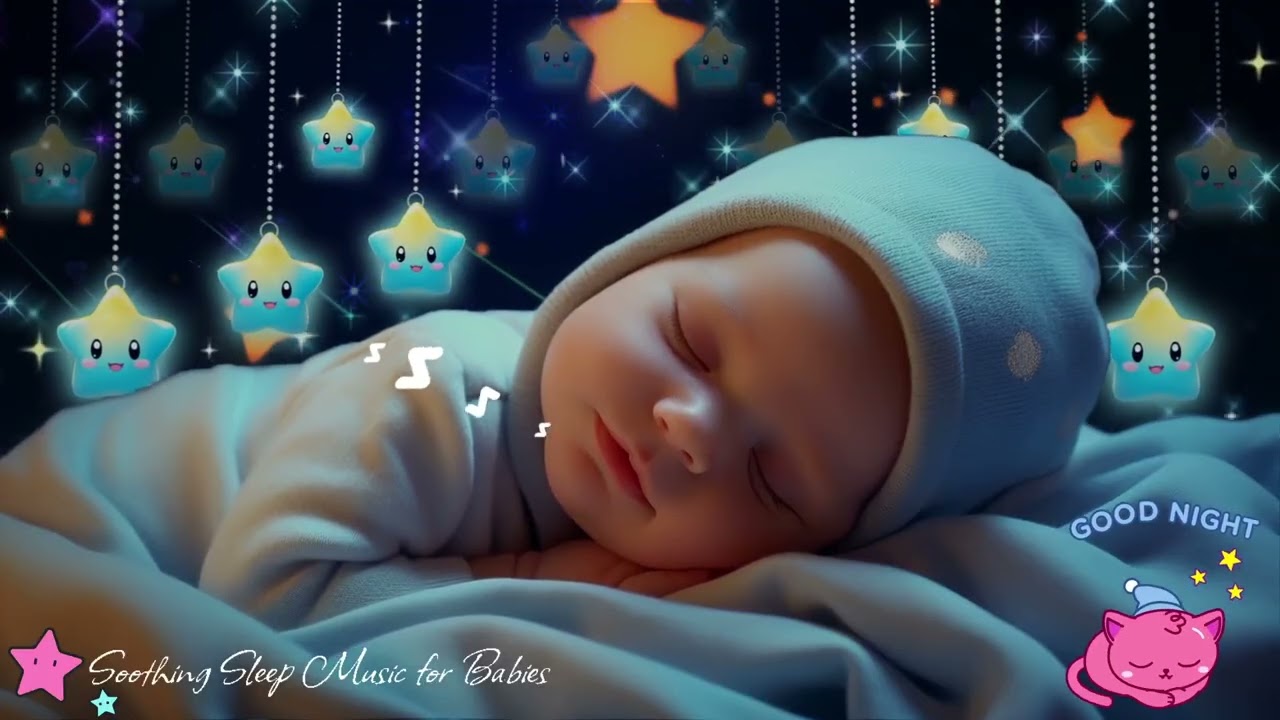 Baby Sleep Music ♫ Overcome Insomnia ♥ Mozart Brahms Lullaby ♫ Sleep Instantly Within 3 Minutes