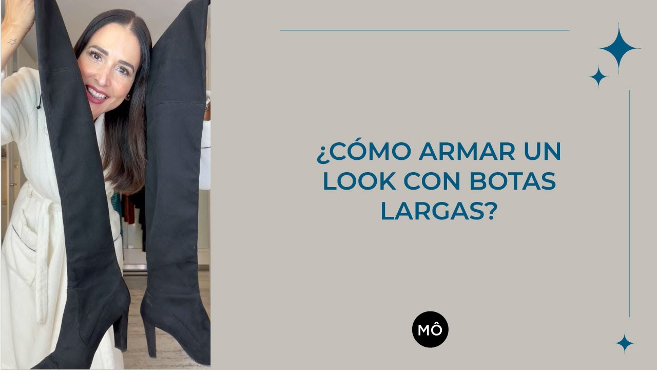 ¿CÓMO ARMAR UN LOOK CON BOTAS LARGAS? ❤️
