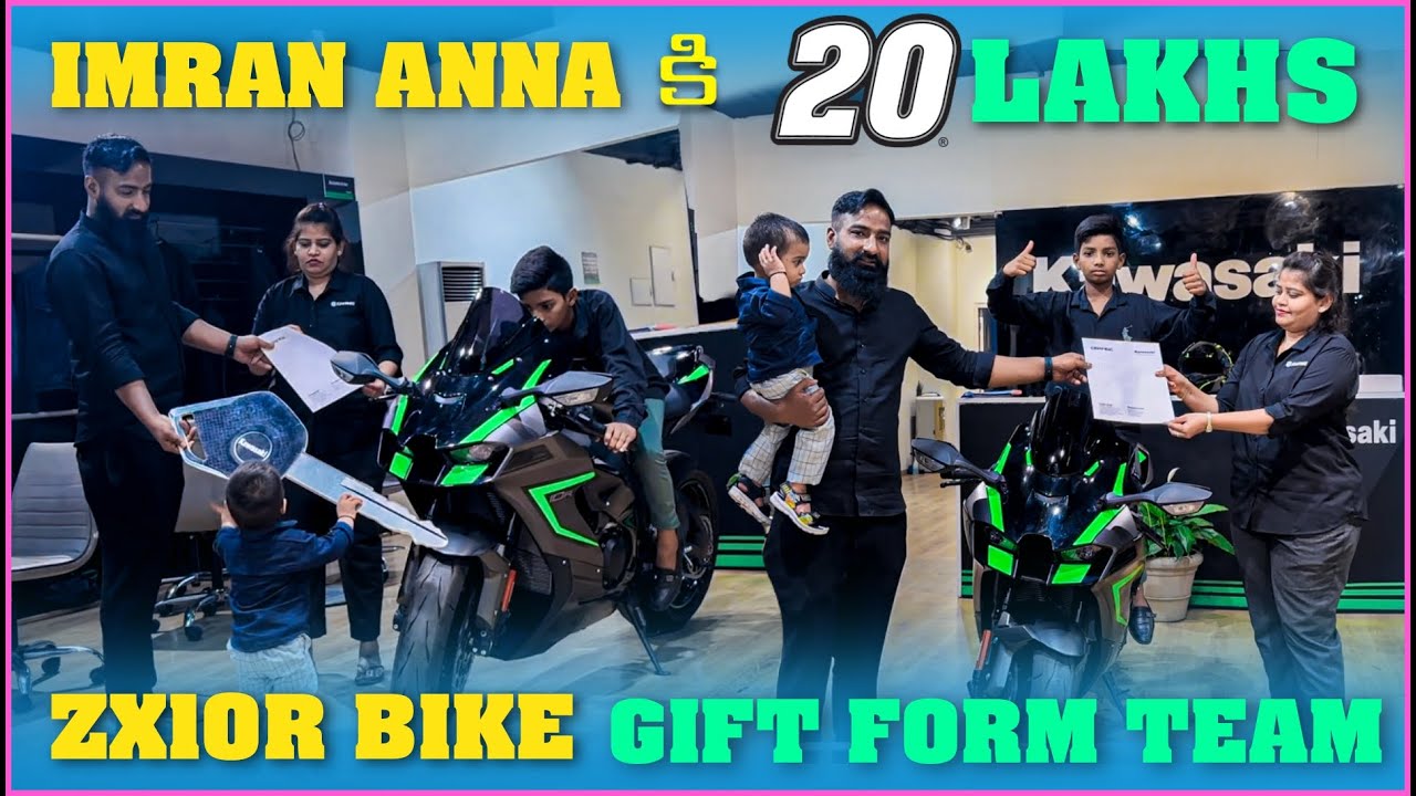 imran Anna కి 20 Lakhs Zx 10R Bike Gift From Team | Pareshan Boys1
