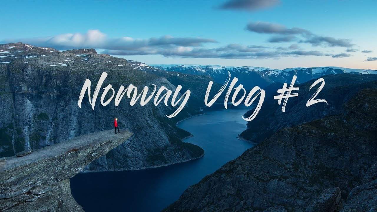 TROLLTUNGA Sunrise and Sunset - Norway Photography Vlog #2