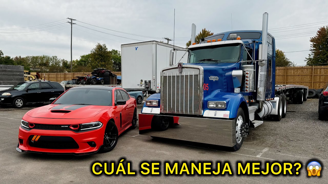 🔥 Calemos por primera vez con peso el Kenworth W900 😱 Cummins 600 Caballos de Fuerza 💪🏼