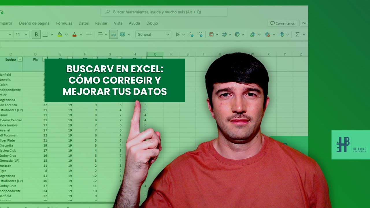 BUSCARV en Excel, corrige y mejora tus reportes de datos como un especialista