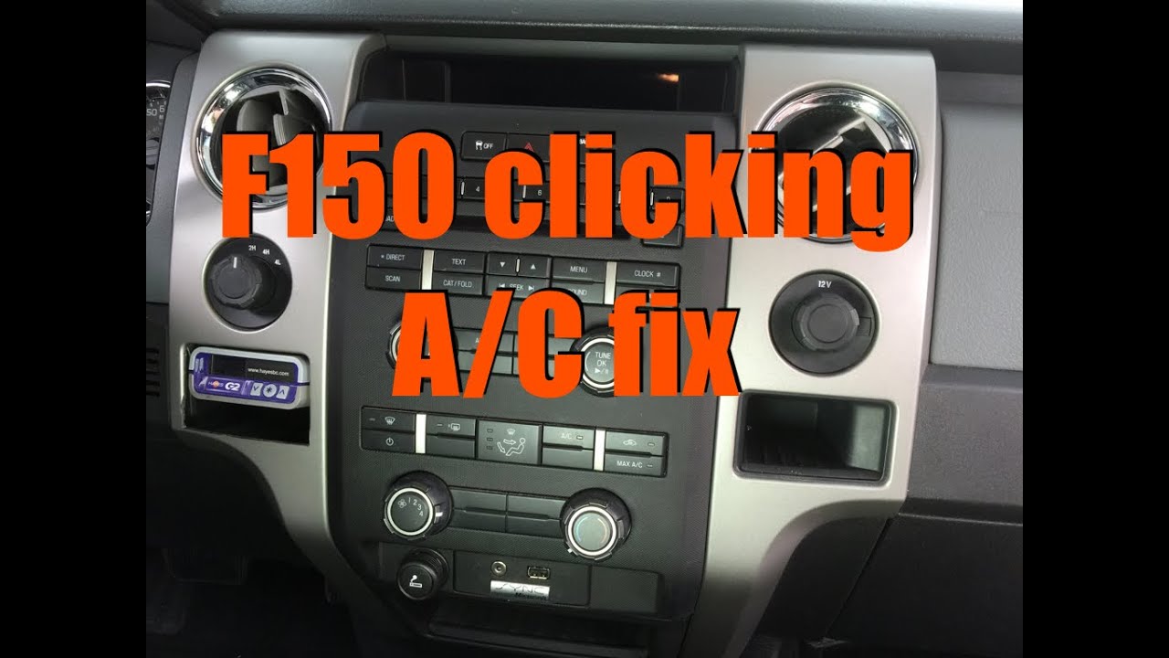 2009-2014 F150 AC blend door fix