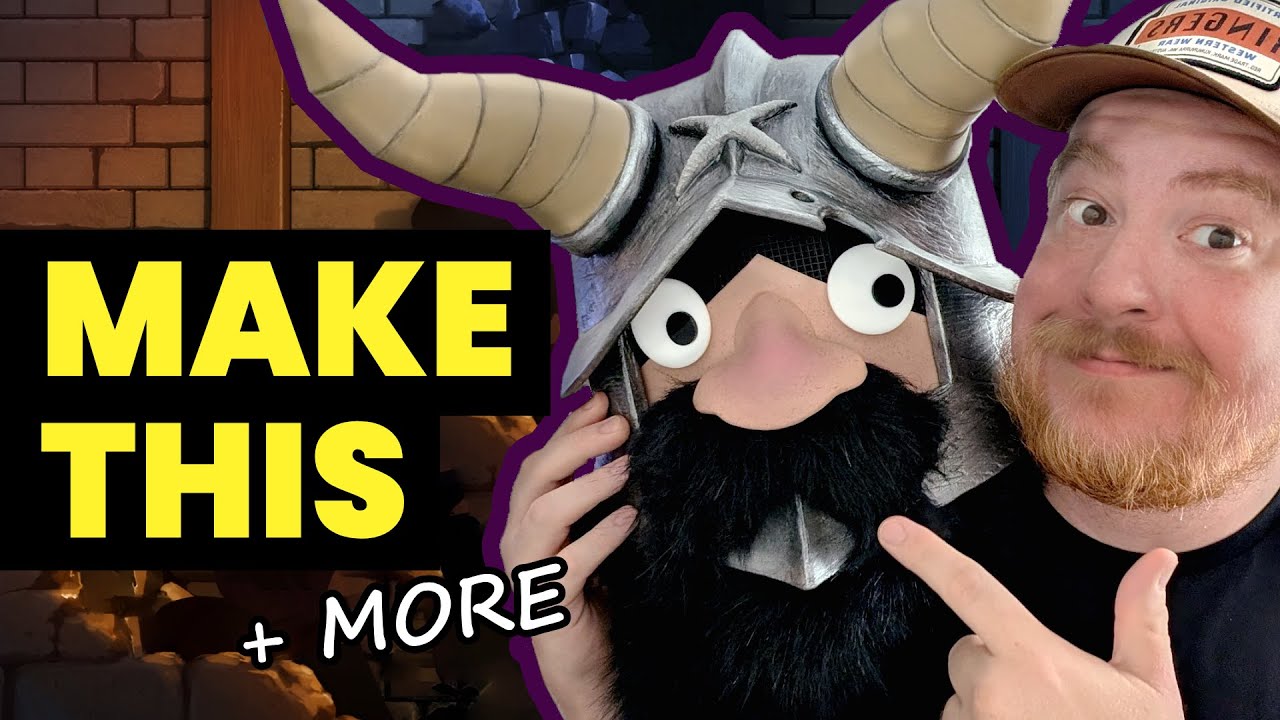 I made a cosplay helmet - and it moves!