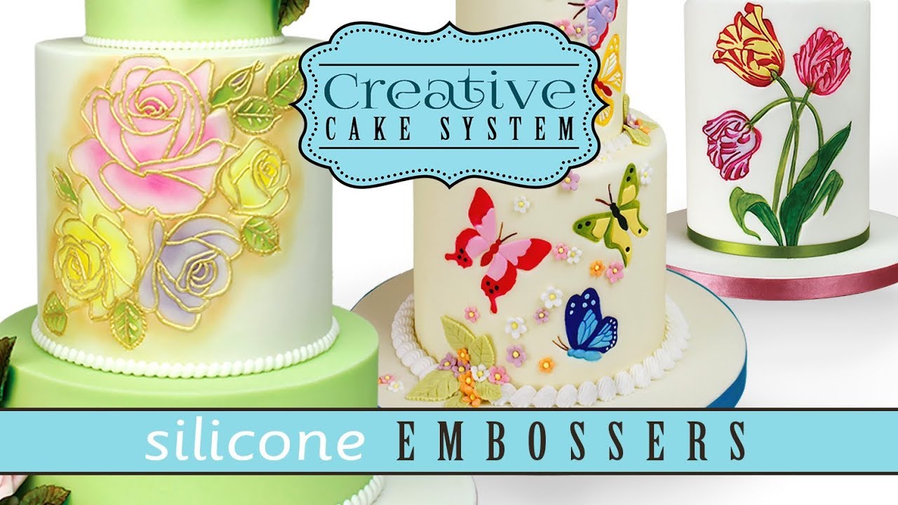 Silicone Embossers Trailer | Emboss Personalised Designs For Cakes