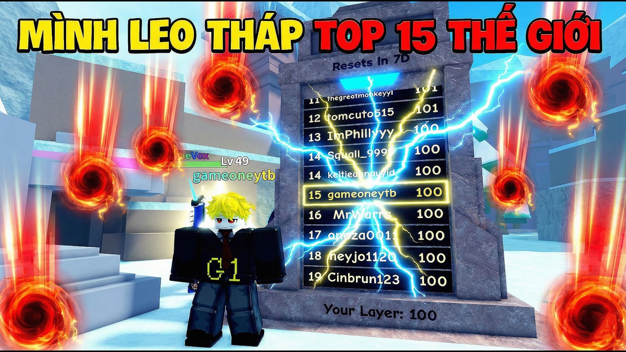 POCKET MONSTER MÌNH THỬ THÁCH SOLO 10 CỔNG ĐỎ VÀ ĐẠT TOP 15 LEO THÁP THẾ GIỚI