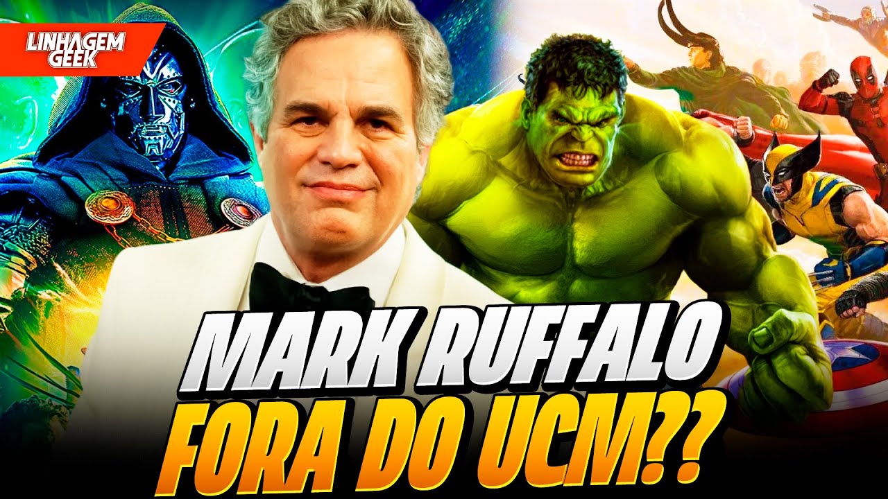 VENCEMOS! MARK RUFFALO NÃO ESTÁ EM VINGADORES DOOMSDAY!