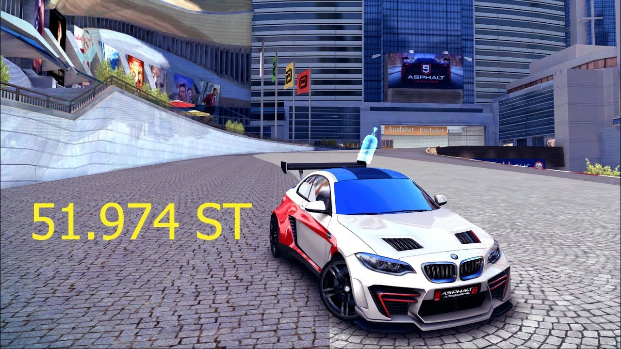 Asphalt 8 - B-Class Cup - BMW M2 SE - Rooftop Raceway - 51.974 ST