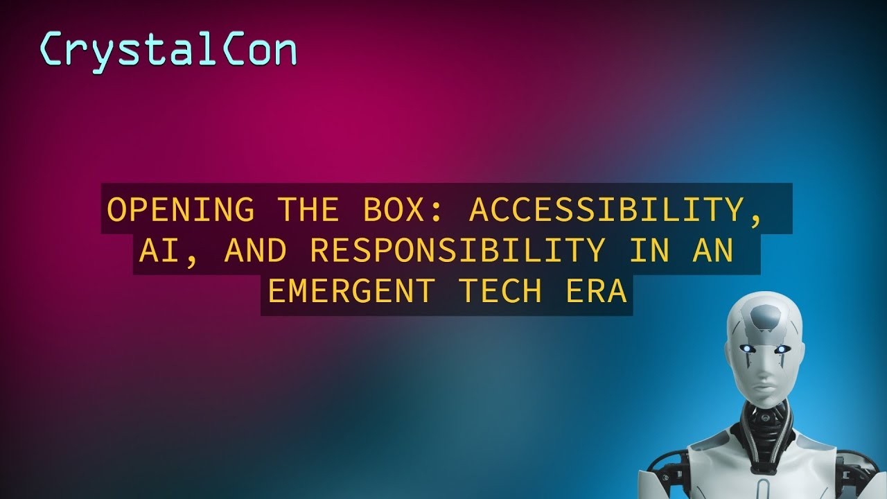 Opening the Box: Accessibility AI and Responsibility in an Emergent Tech Era