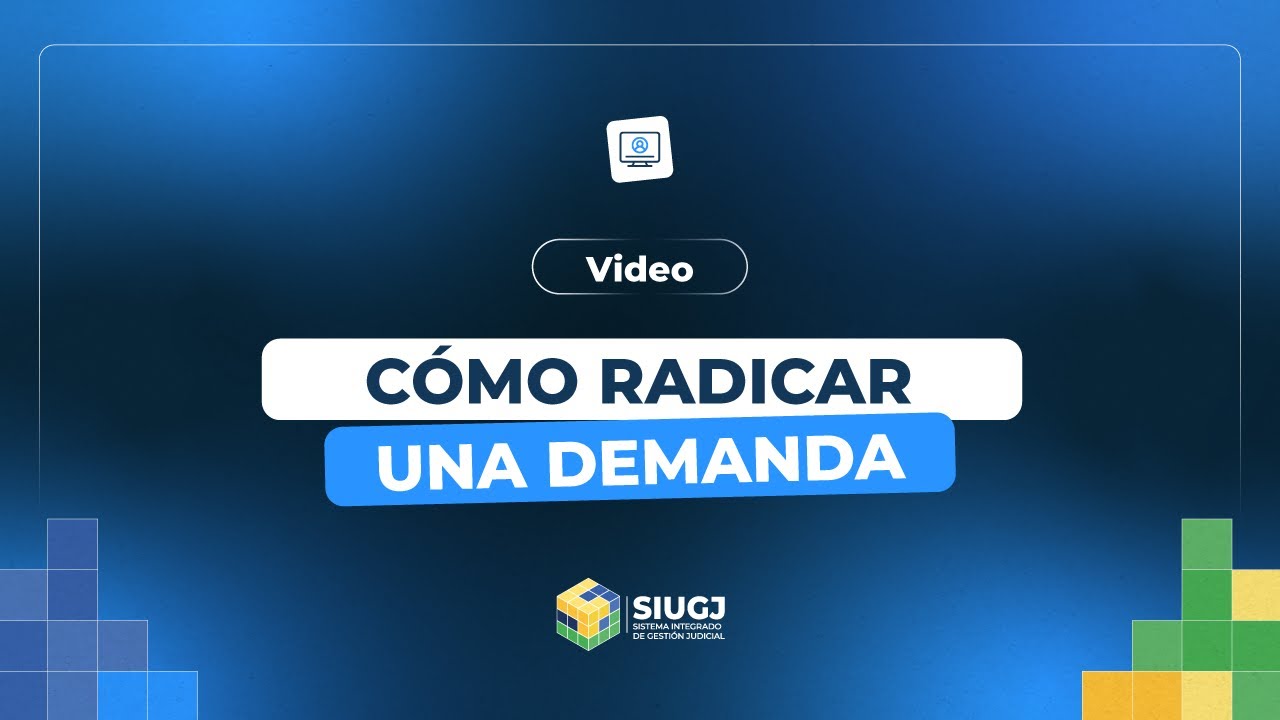 Cómo radicar una demanda
