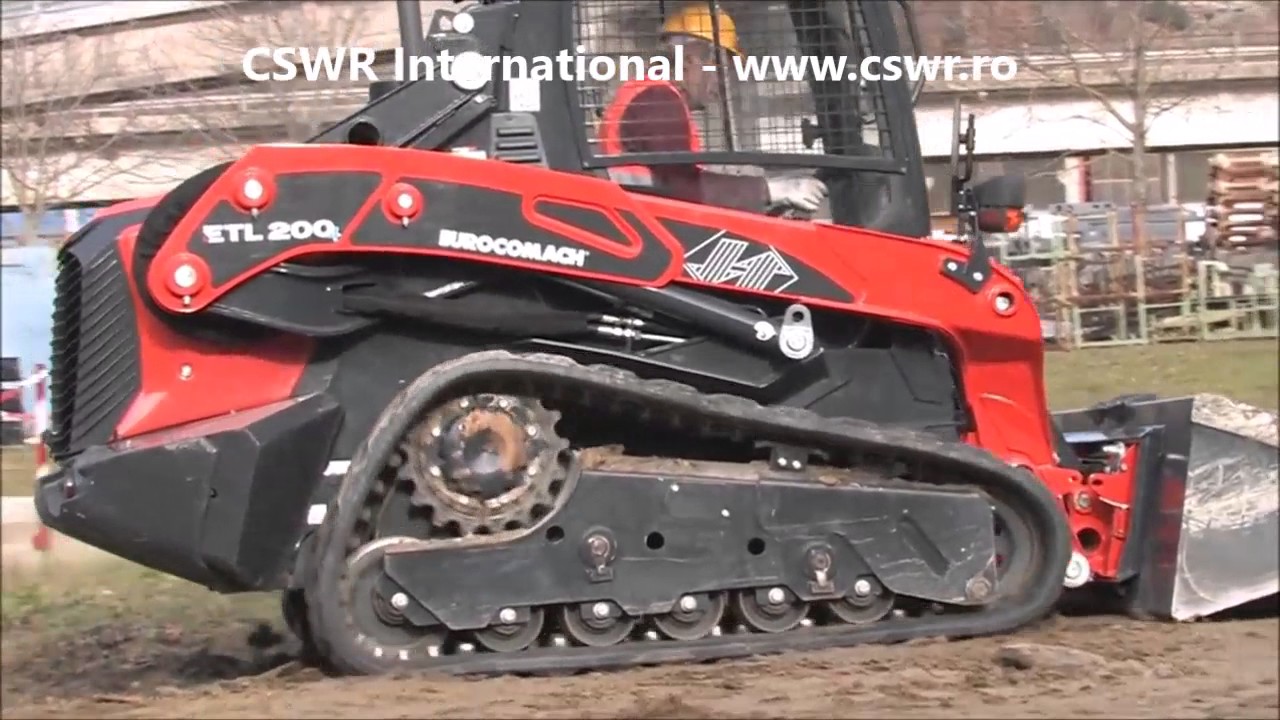 Mini incarcator frontal ECMH ETL 200 T4 SKID