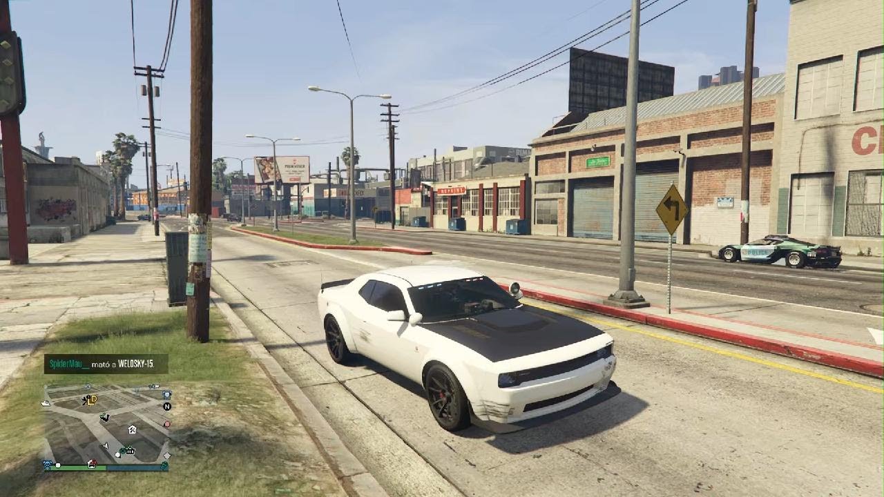 Grand Theft Auto V Roaming around with cop cars