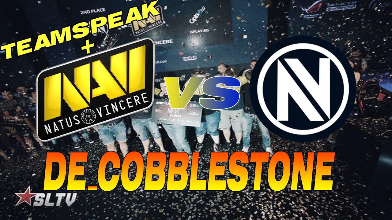 NA'VI(teamspeak) VS. EnVyUs | COBBLESTONE | Starladder 13 | 60fps & 1080p