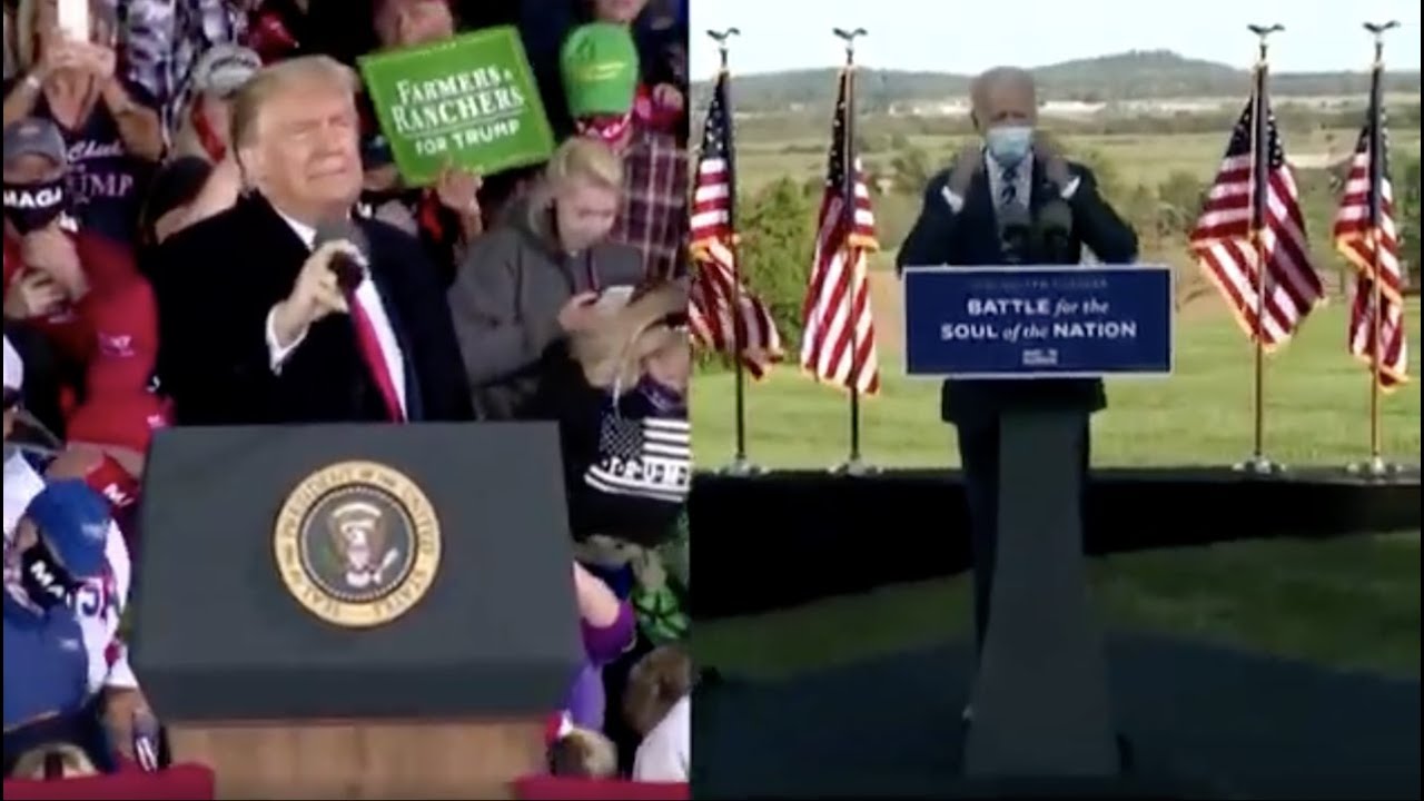 Trump, Biden town halls will broadcast at the same time on rival networks