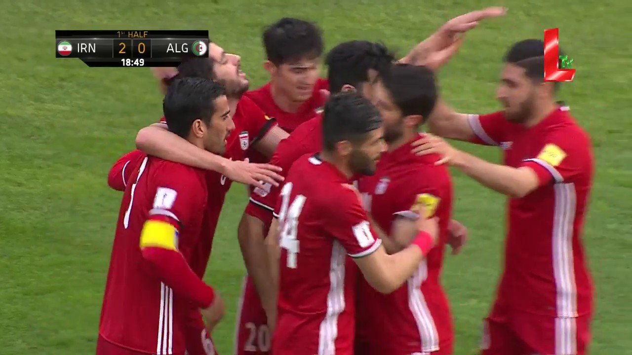 Iran 2 - 1 Algeria (27.03.2018 // by LTV)