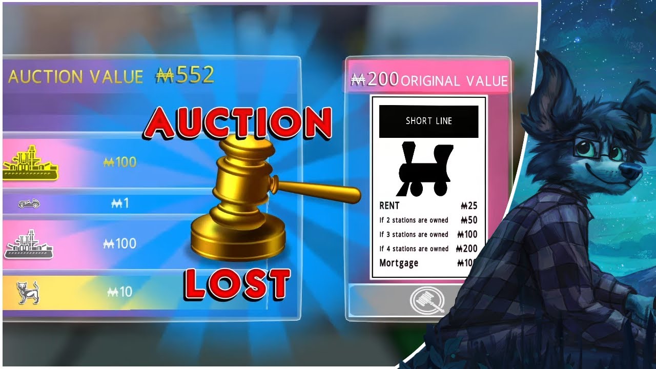 The WORST Auction Ever | Monopoly PLUS with Friends