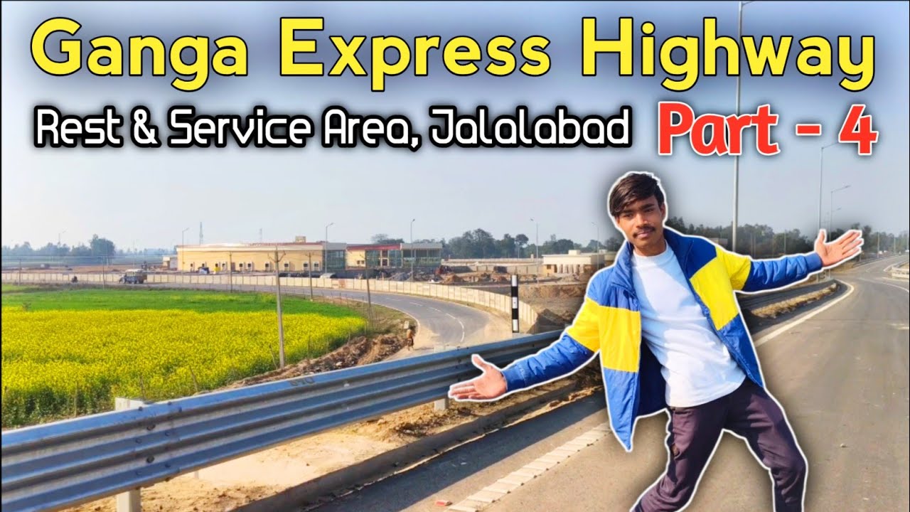 Rest And Service Area Ganga Express way, jalalabad 👍 || @itz_akashpal #gangaexpresswaynewupdate 