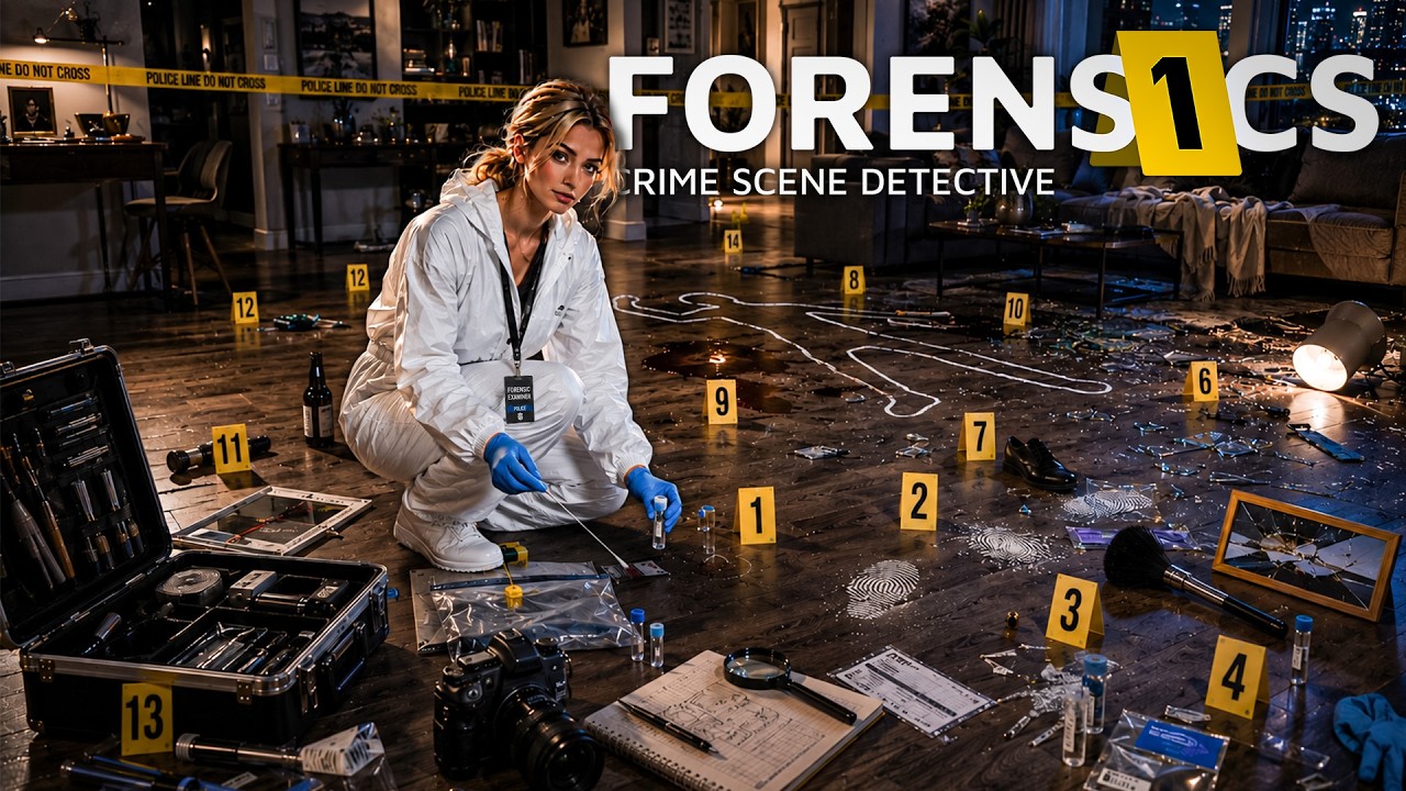 Forensics Simulator - Crime Scene Detective | Demo |Long Gameplay | No Commentary
