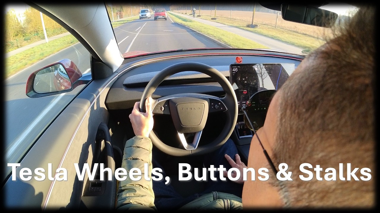 Tesla Wheels, Buttons & Stalks